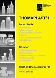 Handbuch THOMAPLAST® I: Laborplastik und Filtration