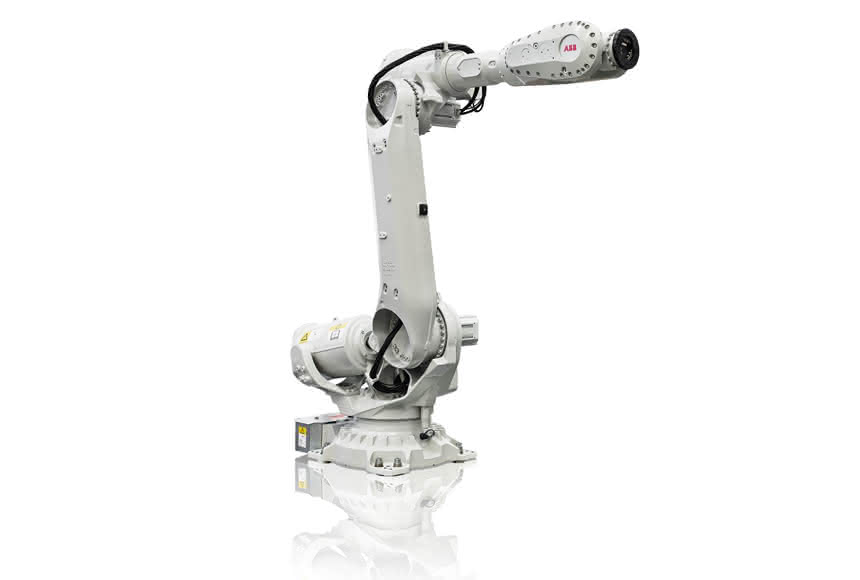 Neues Design für ABB-Roboter:: Graphit-weiß als Signal