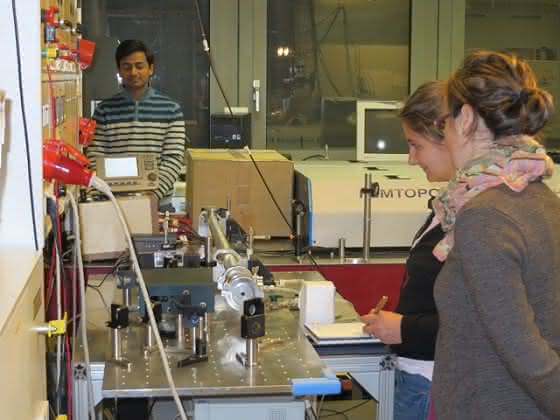 Lasertechnik: Laserblitze erzeugen Nano-Antennen