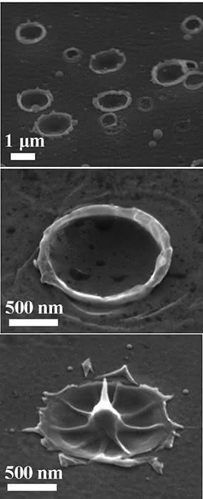 Lasertechnik: Laserblitze erzeugen Nano-Antennen