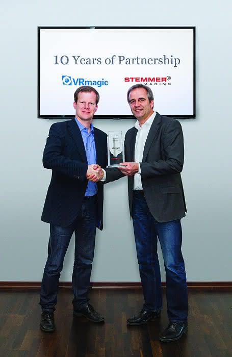 Kooperation zwischen VRmagic und Stemmer Imaging: 10 Jahre Vertriebspartnerschaft
