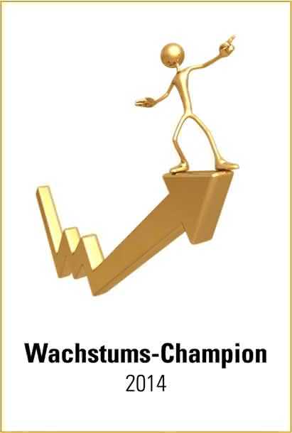 „Wachstums-Champion 2014“: Lösungsorientiertes Geschäftsmodell von JUMO honoriert