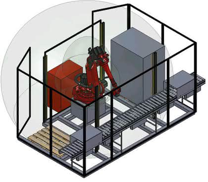 Modulare Roboterzelle MRZ: Modulare Roboterzelle