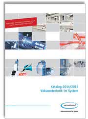 Neuer VACUUBRAND Katalog 2014/2015: Vakuumtechnik im System Neuer VACUUBRAND Katalog 2014/2015: Vakuumtechnik im System