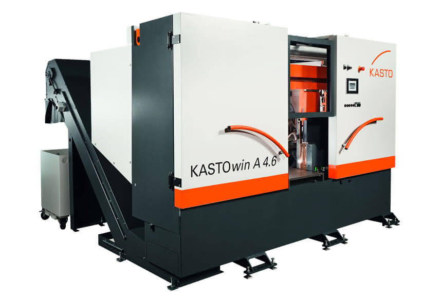 Neue Säge aus der „mechanischen Werkstatt“: Kasto: Bandsägen zum Geburtstag Neue Säge aus der „mechanischen Werkstatt“: Kasto: Bandsägen zum Geburtstag
