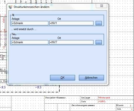 E-CAD-Software: Strukturkennzeichen komfortabel ändern