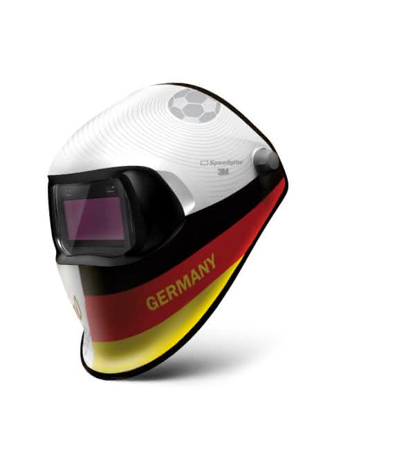 Speedglas Automatikschweißmaske: Fußball-WM: Schweißer zeigen Flagge