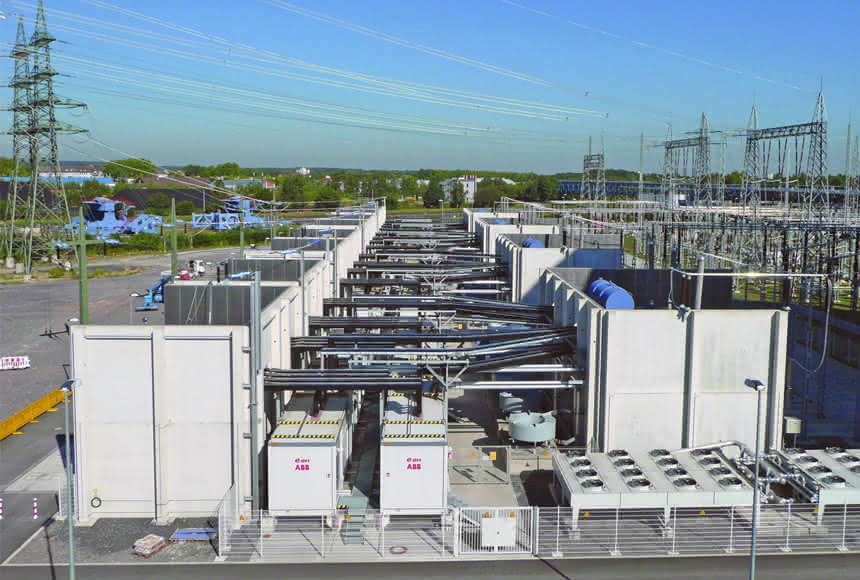 Leistungsstärkste Bahnstrom-Umrichteranlage:: ABB installierte Rekord-Anlage
