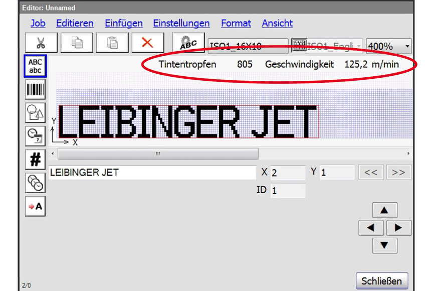 Kennzeichnungsaufdrucke am PC erstellen: Leibinger: Die Tinte im Blick Kennzeichnungsaufdrucke am PC erstellen: Leibinger: Die Tinte im Blick
