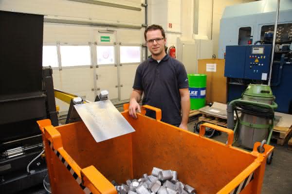 Brikettierpresse: Spänehandling perfekt gelöst