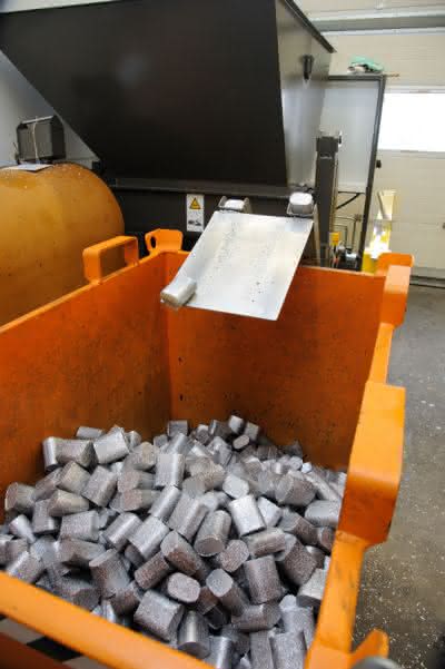 Brikettierpresse: Spänehandling perfekt gelöst