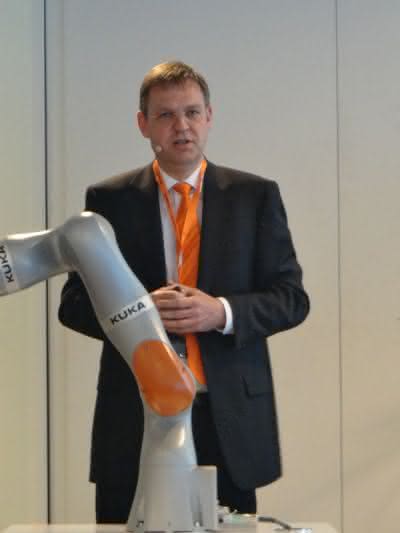 Fachmesse Automatica: Kuka präsentiert Roboter für Industrie 4.0