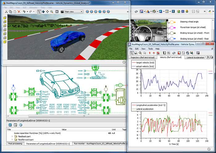 Simulationssoftware: Simulation mechatronischer Systeme