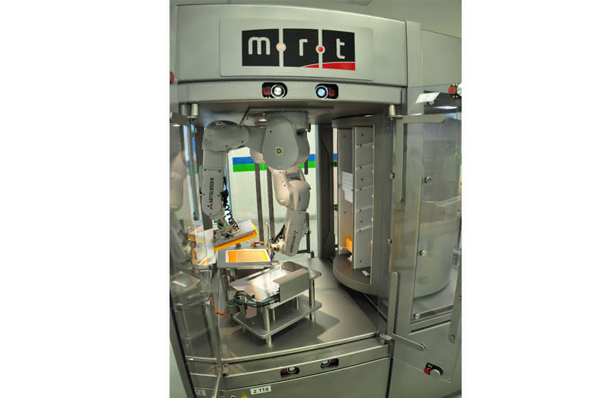 Mitsubishi Handling-Lösung:: Spitze an der Spritze
