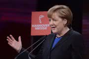Merkel rät: "Vertragen Sie sich": Hannover Messe 2014 eröffnet