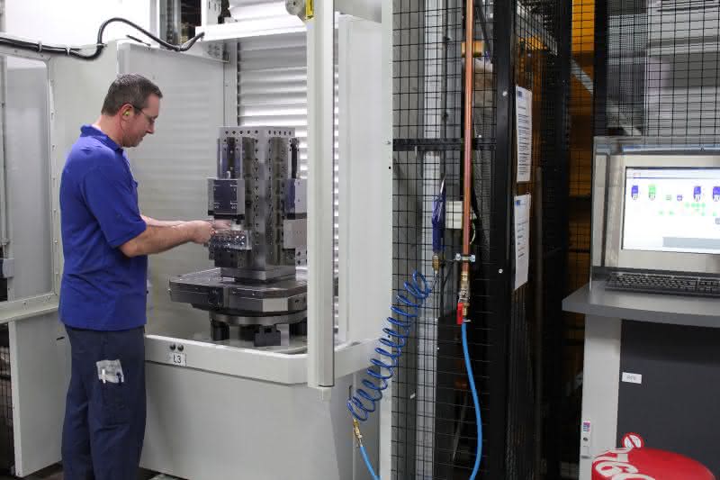 Automatisierte Fräsbearbeitung: Bearbeitungszentren mit flexiblem Fertigungssystem Automatisierte Fräsbearbeitung: Bearbeitungszentren mit flexiblem Fertigungssystem