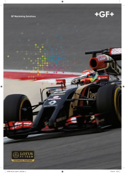 5-Achs-Fräsbearbeitungszentren: Lotus F1 Team baut auf 5 Achsen