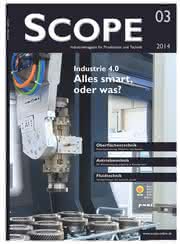 Industrie 4.0 im Fokus: Die neue SCOPE erscheint am Donnerstag Industrie 4.0 im Fokus: Die neue SCOPE erscheint am Donnerstag