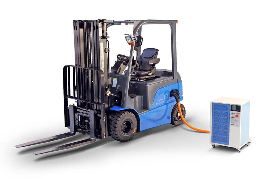 BYD mit neuen E-Staplern:: Revolution an der Steckdose