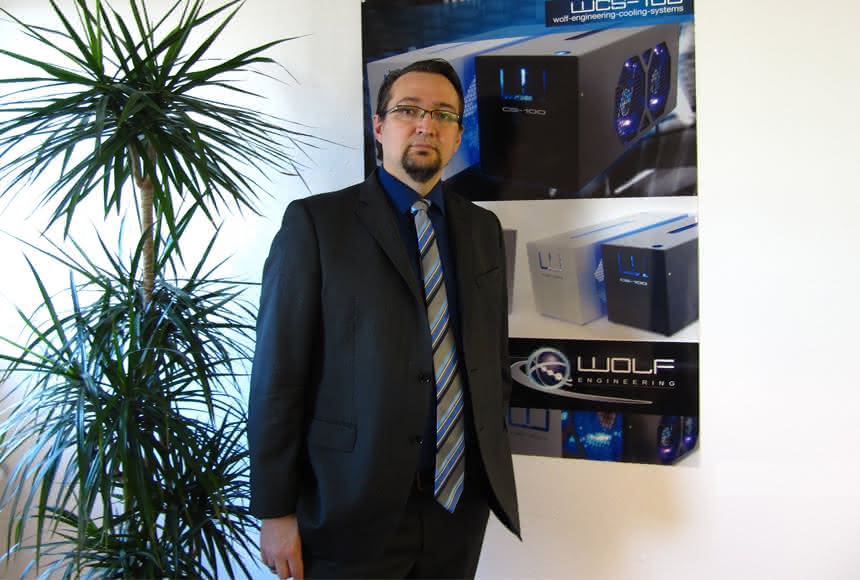 Erstes Jubiläum für Engineering-Büro:: Der Wolf, der konstruieren kann