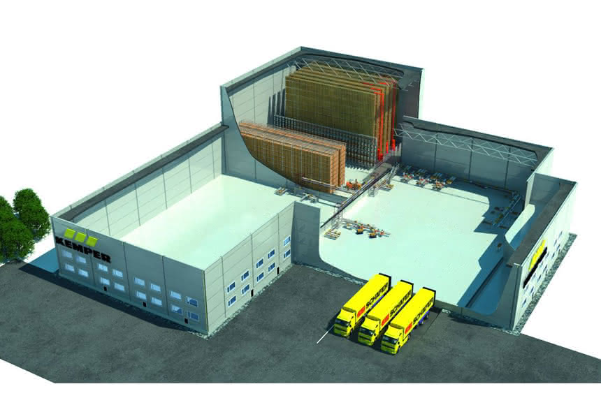 Logistikzentrum für Armaturenwerk: Kemper wächst mit SSI Schäfer Logistikzentrum für Armaturenwerk: Kemper wächst mit SSI Schäfer