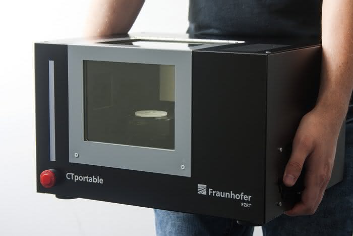 Fraunhofer EZRT auf der analytica 2014: Weltweit kompaktester CT-Scanner