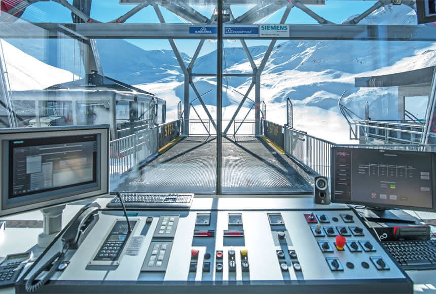 Siemens-Seilbahnantriebe für Ischgl:: Ohne Graben auf den Berg Siemens-Seilbahnantriebe für Ischgl:: Ohne Graben auf den Berg