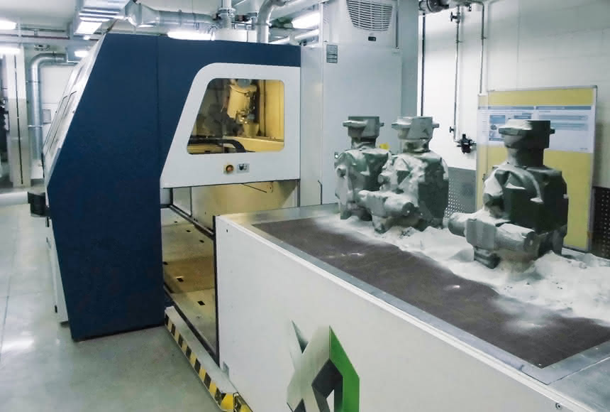 3D-Druck im industriellen Einsatz: Kernschießen ersetzt 3D-Druck im industriellen Einsatz: Kernschießen ersetzt