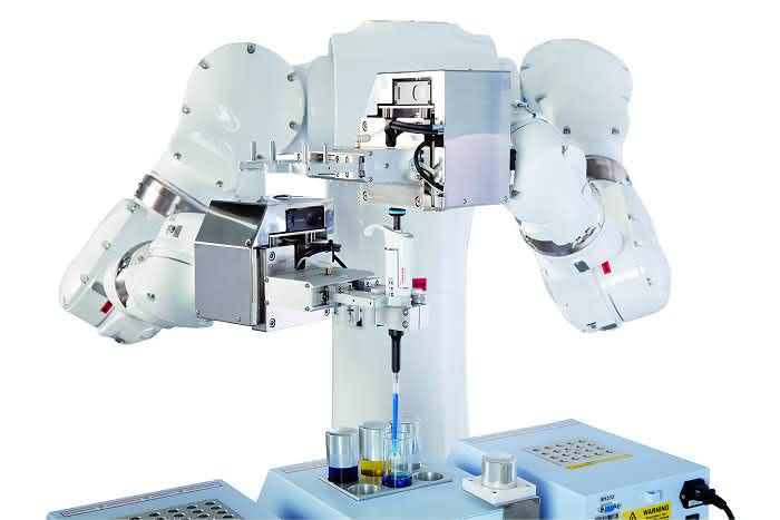 Europapremiere auf der analytica 2014: Menschenähnlicher Roboter für die Pharmaforschung
