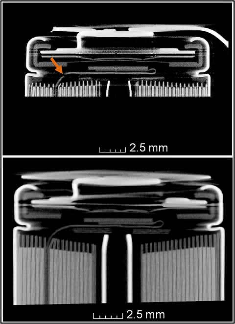 Industrielle Computertomographie: Ausfallanalyse an einem Lithium-Ionen-Akkumulator