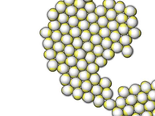 Aus Unordnung entsteht Ordnung: Teilchenmuster, erzeugt durch Oberflächenladung Aus Unordnung entsteht Ordnung: Teilchenmuster, erzeugt durch Oberflächenladung