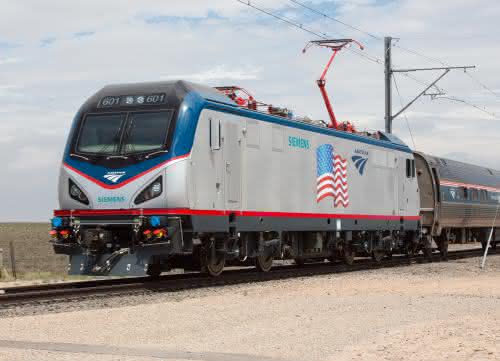 USA: Erste Siemens-Lok für Amtrak gestartet