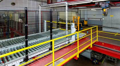 Materialflussanlage: Moderne Fördertechnik mit Perspektive