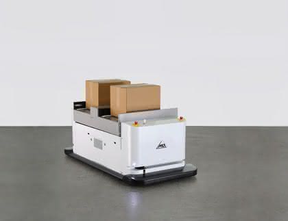 Fahrerlose Plattformwagen: Energie zurück gewinnen