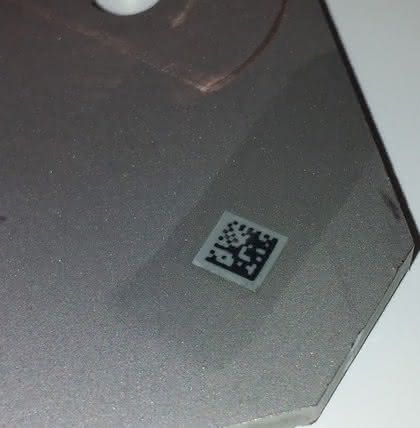 Teilekennzeichnung: Statt Thermodruck