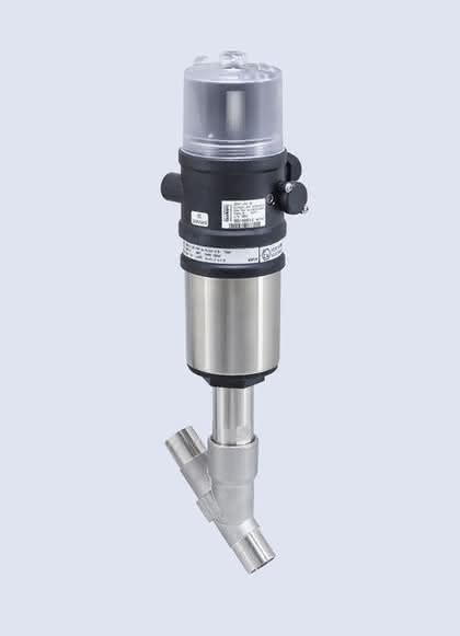 Pneumatische Ansteuerung: Integrierter Anbau Pneumatische Ansteuerung: Integrierter Anbau