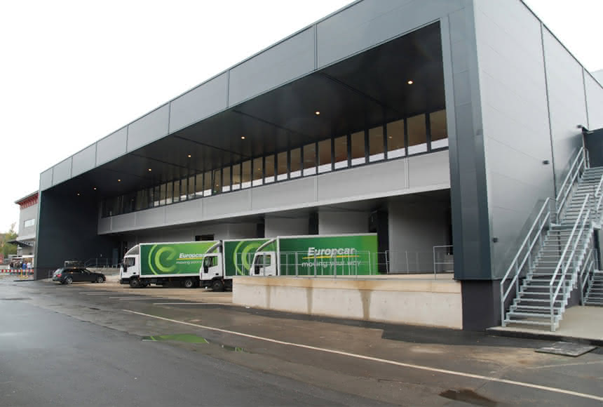 Oerlikon Leybold Vacuum mit Logistik-Neubau:: Im Bett von Vater Rhein Oerlikon Leybold Vacuum mit Logistik-Neubau:: Im Bett von Vater Rhein