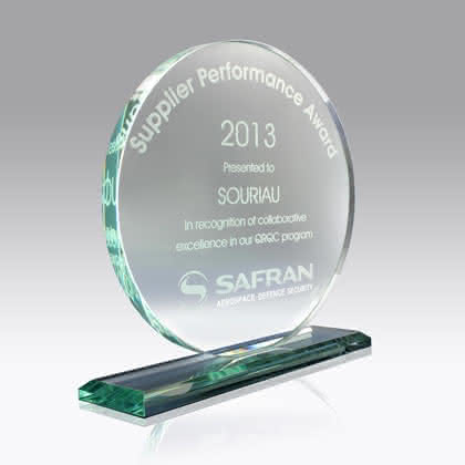 Preisverleihung: Supplier Performance Award für Souriau