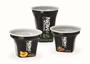 Verpackungsdesign: Joghurt-Becher mit Sleeve "for men"