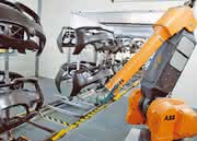 Robotertechnik in der Lackierstraße: Drehen, drehen - den ganzen Tag