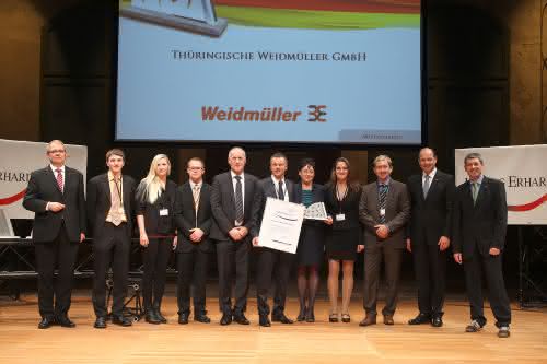 2. Platz für exzellente Produktion: Weidmüller mit Ludwig-Erhard-Preis ausgezeichnet 2. Platz für exzellente Produktion: Weidmüller mit Ludwig-Erhard-Preis ausgezeichnet
