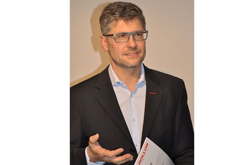 Rollon hebt Expansion auf die Schiene:: Müller macht Motion