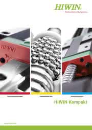 Kompaktkatalog: Lineartechnik auf einen Blick