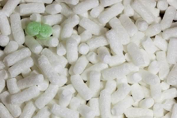 Vakuumtrocknung: Styropor als Absorptionsmittel für organische Flüssigkeiten