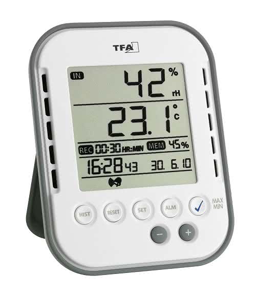 Temperatur- und Feuchteüberwachung: Thermo-Hygrometer Temperatur- und Feuchteüberwachung: Thermo-Hygrometer