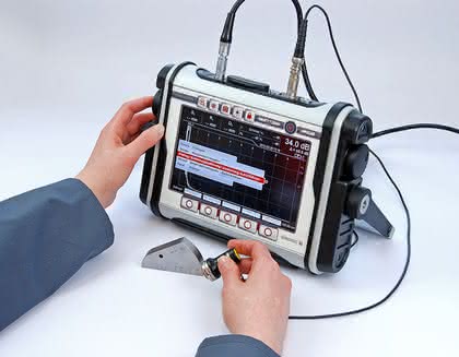 Ultraschallprüfgerät: Materialien zerstörungsfrei prüfen