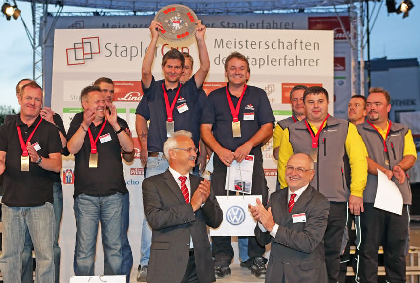 Erneut ein StaplerCup in Aschaffenburg: Linde lässt die Stapler rollen
