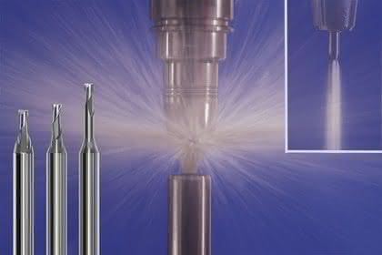 Kleinfräser: Perfekte Kühlung Kleinfräser: Perfekte Kühlung