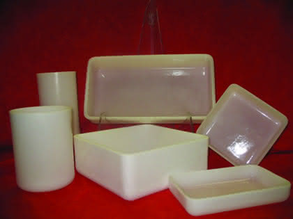 Schmelzgefäße: Nahtlos gegossenes Quarzglas