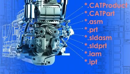 2D-/3D-CAD-Komplettlösung: Kompas-3D: Konverter für CAD-Formate 2D-/3D-CAD-Komplettlösung: Kompas-3D: Konverter für CAD-Formate